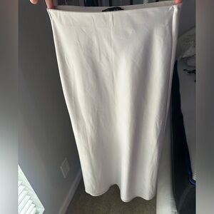 Dynamite Cream A-Line Skirt